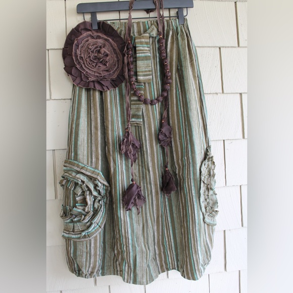 Hand Crafted Dresses & Skirts - “Wearable art” skirt